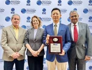Prof. Fugee TSUNG Honored with IISE 2025 George L. Smith International Award for Excellence in Promotion of Industrial Engineering
